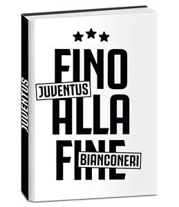Cartoleria Diario 2027 Juventus 12 mesi Standard. Fino alla fine bianconeri Juventus