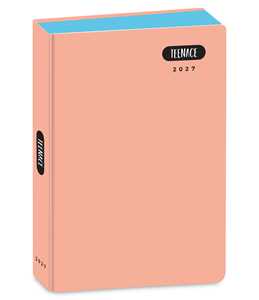 Cartoleria Diario 2027 Teenace 12 mesi Pastello. Rosa Teenace