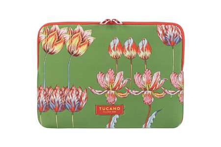 Idee regalo Custodia Tucano Schizzo Sleeve Mb 13" Fiori Tucano