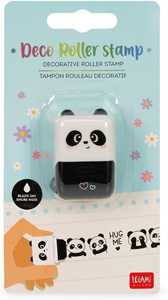 Cartoleria Legami - Timbro Decorativo a Rullo - Panda - Roller Stamp Legami