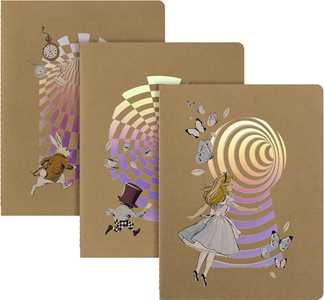 Cartoleria Set di 3 quaderni Moleskine Alice Moleskine
