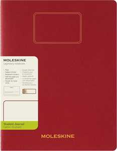 Cartoleria Moleskine Student cahier - taccuino XXL plain red, rosso Moleskine