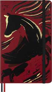 Cartoleria Moleskine Taccuino Notebook, Large, Anno del Cavallo 2026, a righe Moleskine