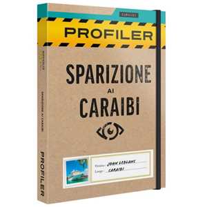 Giocattolo Profiler. Sparizione ai Caraibi. Gioco da tavolo MS Edizioni