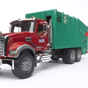 Camion rifiuti Mack verde - Bruder 02812