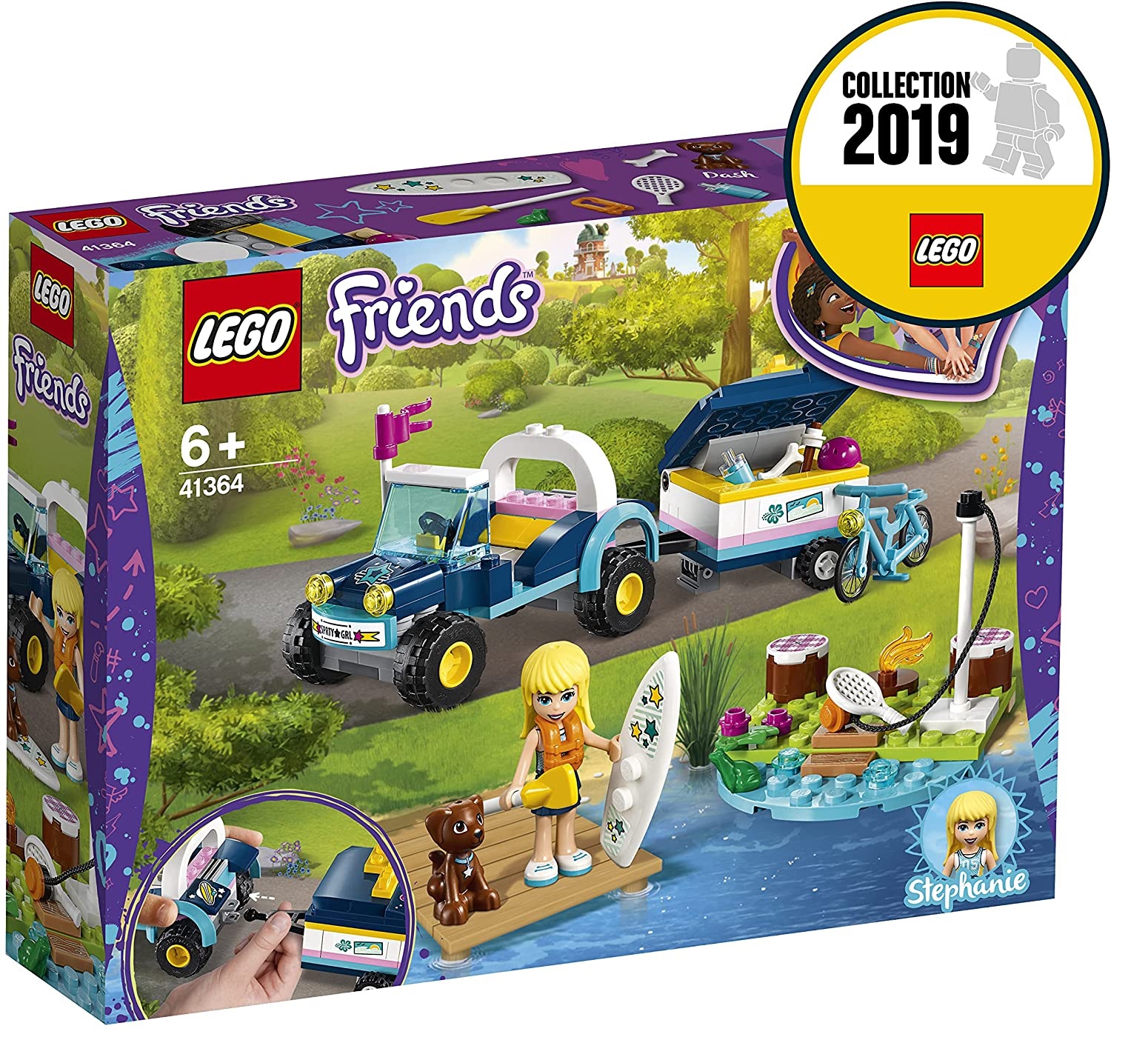 Lego Friends Il Buggy con rimorchio di Stephanie 41364 - immagine 2