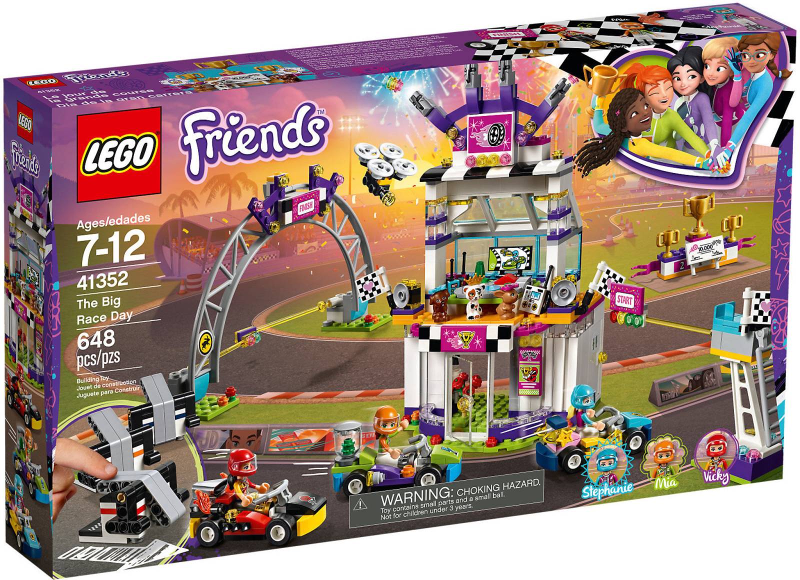 Lego Friends La grande corsa al Go-Kart 41352
