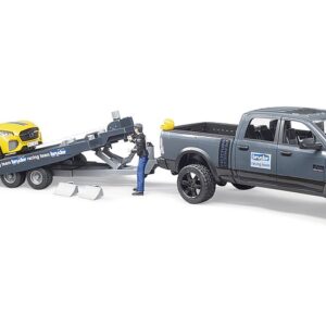 RAM 2500 Power Wagon con Roadster Racing Team - Bruder 02504