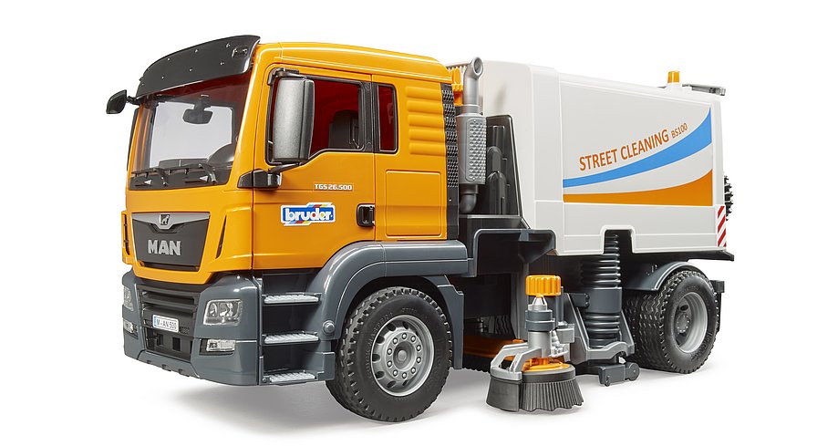 Camion pulizia stradale Man Tgs - Bruder 03780
