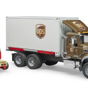Camion UPS Con carrello Elevator - Bruder 02828