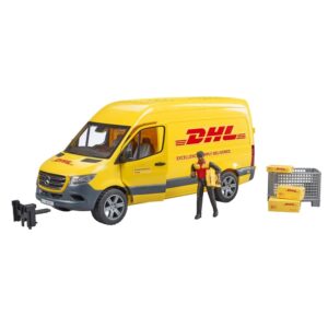 MB Sprinter DHL con personaggio - Bruder 02671