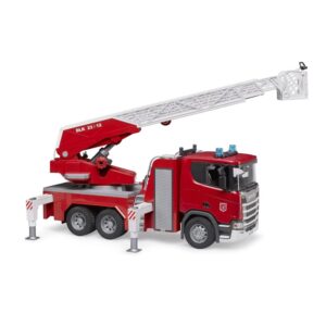 Scania Super 560R autopompa Pompieri con luci e suono - Bruder 03591