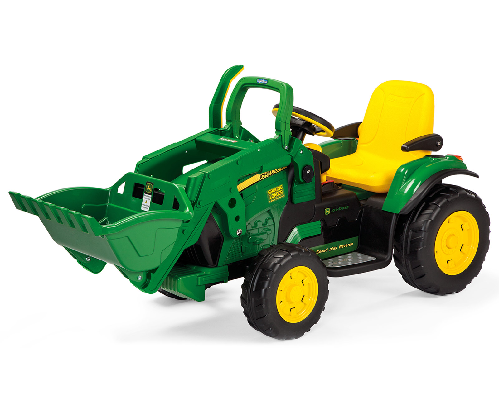 Trattore elettrico 12 Volt John Deere Ground Loader - IGOR0068 - Peg Perego
