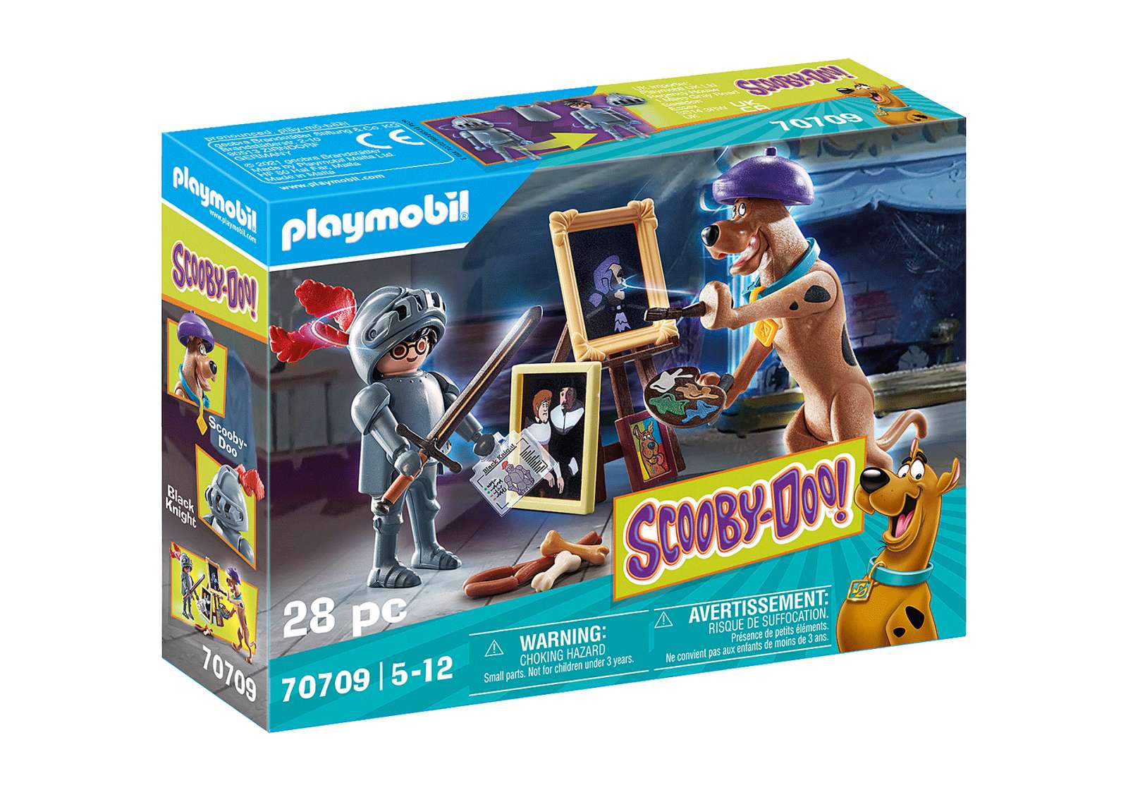 Playmobil Scooby-Doo - L'assalto del black knight - 70709