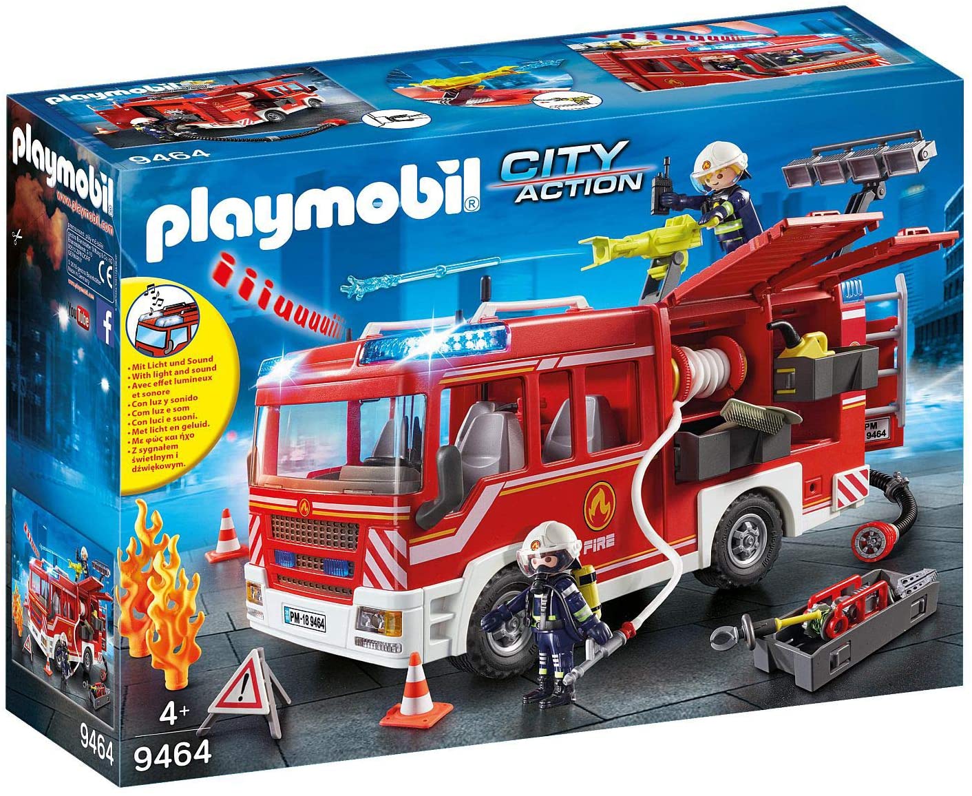 Playmobil City Action - Autopompa dei vigili del fuoco - 9464