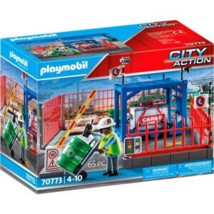 Playmobil City Action Cargo - Area deposito merci recintata - 70773