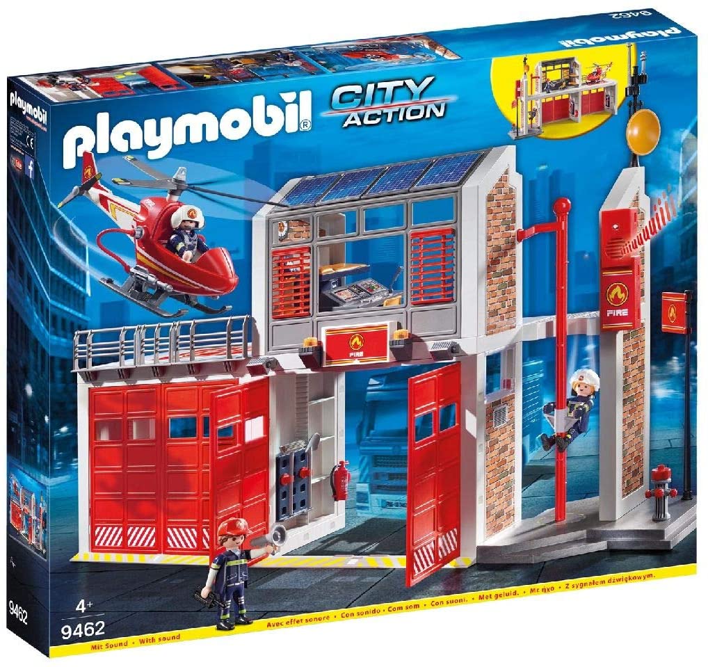 Playmobil City Action - Grande centrale dei vigili del fuoco - 9462