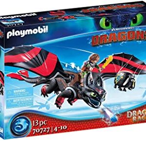 Playmobil Dragons Racing - Hiccup e sdendato - 70727