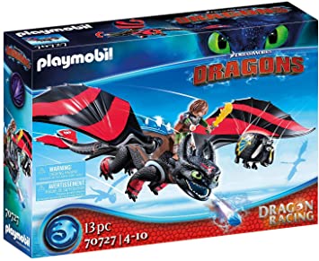 Playmobil Dragons Racing - Hiccup e sdendato - 70727
