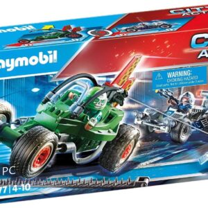 Playmobil City Action - Kart della polizia e fuggitivo - 70577