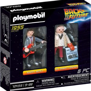 Playmobil Back to the future - Marty & Doc Brown 1955 - 70459