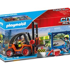 Playmobil City Action Cargo - Operai con muletto - 70772
