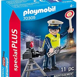 Playmobil Special plus - Poliziotto con autovelox - 70305