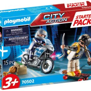 Playmobil Starter Pack - Poliziotto e ladro - 70502