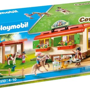 Playmobil Country - Ranch dei pony con roulotte - 70510