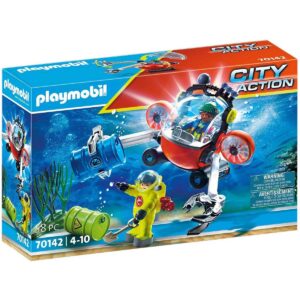 Playmobil City Action - Sommergibile e palombaro della guardia costiera - 70142