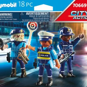 Playmobil City Action - Squadra di poliziotti - 70669
