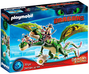 Playmobil Dragons Racing - Testabruta e Testaditufo con Vomito e Rutto - 70730