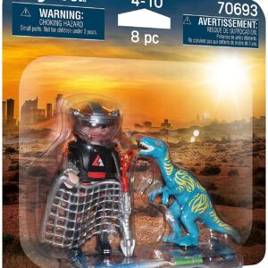 Playmobil Dino Rise - Velociraptor e cacciatore - 70693