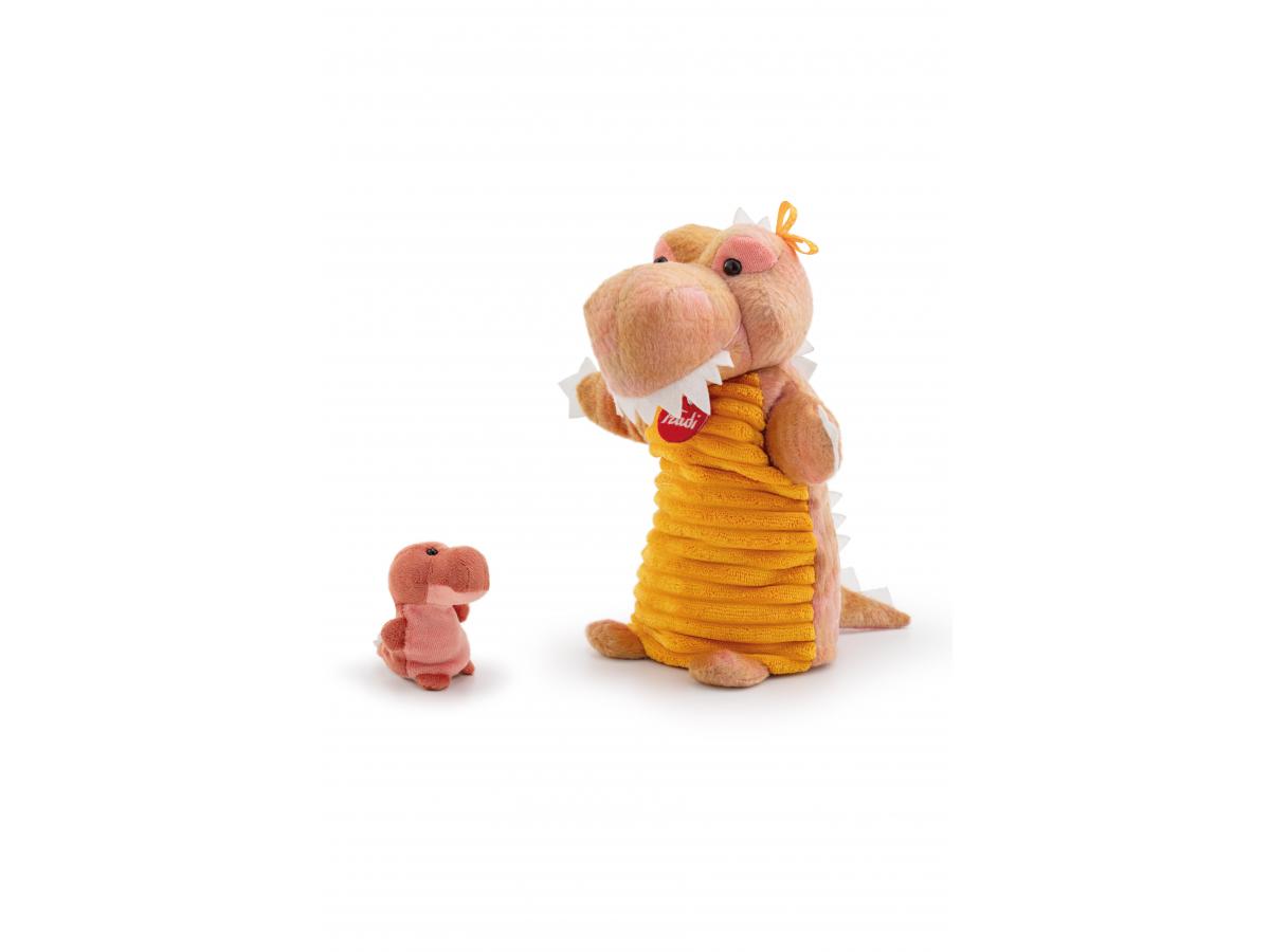 Marionetta&baby Peluche Dinosauro