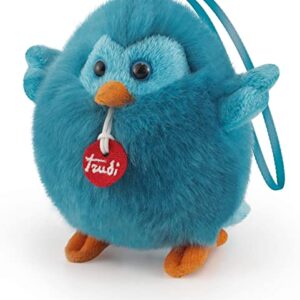 Trudi Peluche Charm Uccellino blu