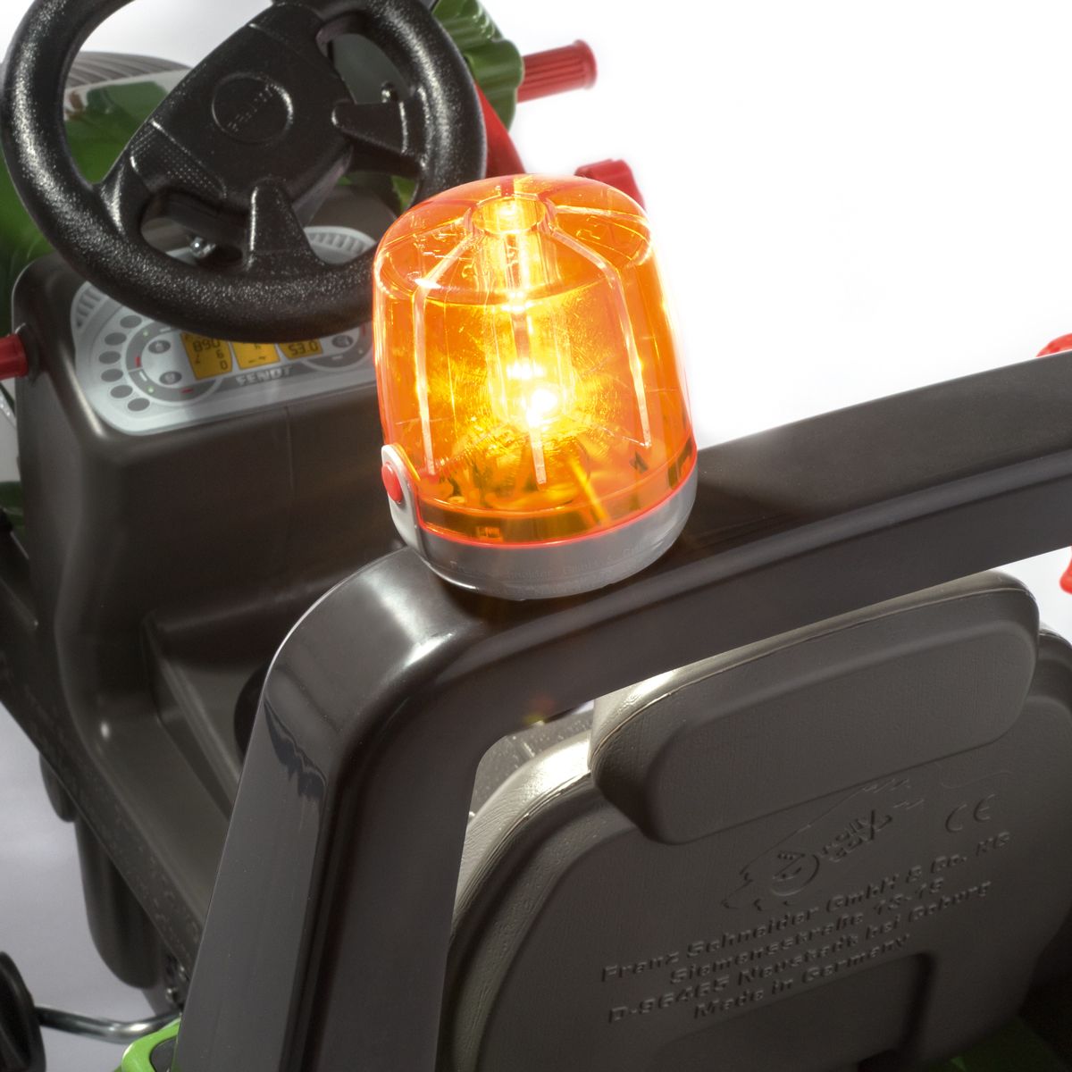 Faro lampeggiante colore arancio - accessori per trattore a pedali Rolly Toys - immagine 4