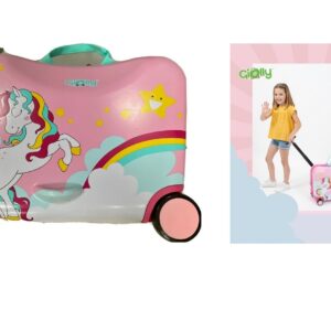 valigia unicorno giolly