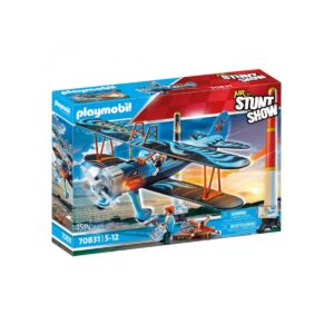 Playmobil air stunt show biplano phoenix - codice  70831