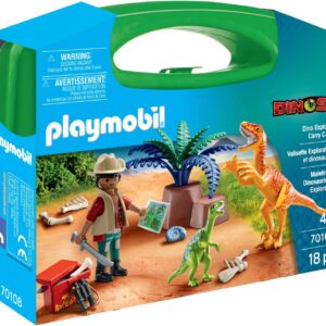 Playmobil Carrying case - Dinosauri - 70108