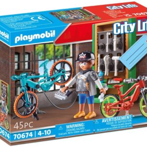 Playmobil Gift Set - Meccanico E-Bike - 70674