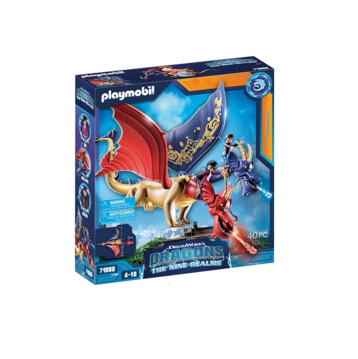 Playmobil dragons: the nine realms wu & - codice 71080