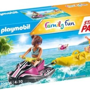 Playmobil Starter Pack - Moto d'acqua con banana boat - 70906