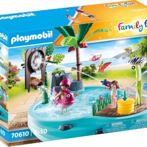Playmobil Family fun - Piscina con giochi d'acqua - 70610