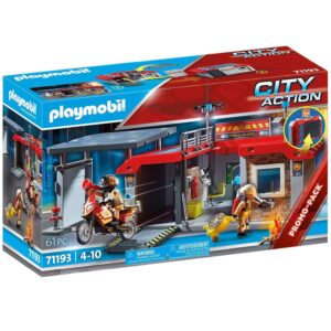 Playmobil stazione dei vigili del fuoco  - codice  71193