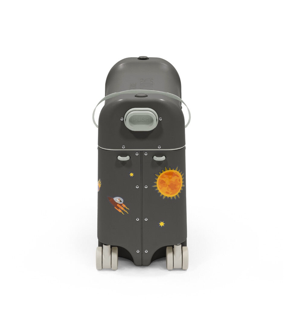 Stokke valigia cavalcabile Jetkids bedbox colore Midnight Grey codice 681305 - immagine 3