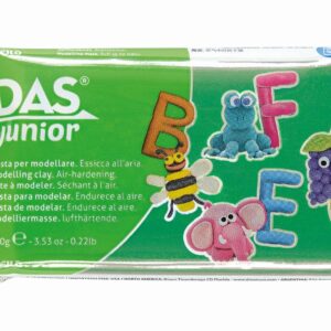 DAS Junior colore Verde Panetto da 100 gr.
