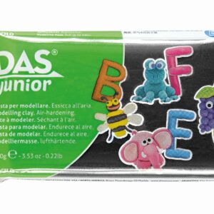 DAS Junior colore Nero Panetto da 100 gr.