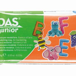DAS Junior colore Arancione Panetto da 100 gr.