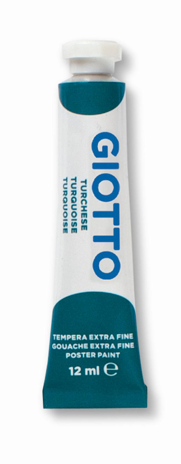 Giotto Tempera Extra tubetto 12 ml colore Turchese codice colore 18