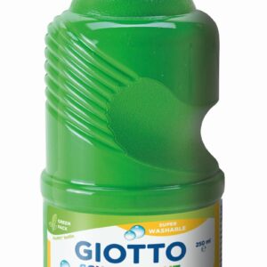 Giotto Tempera Pronta School Paint colore Verde 250 ml Flacone